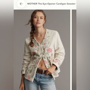 MOTHER The Eye-Opener Cardigan Sweater